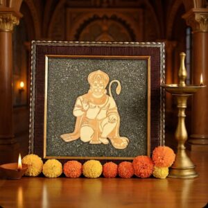 Hanuman pyrite frame